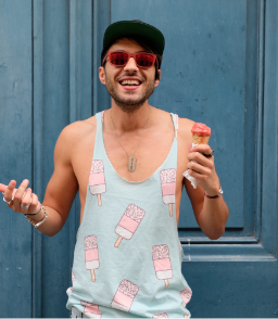 Girl Standing in the Valley