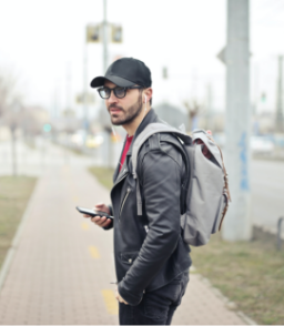 Girl Standing in the Valley